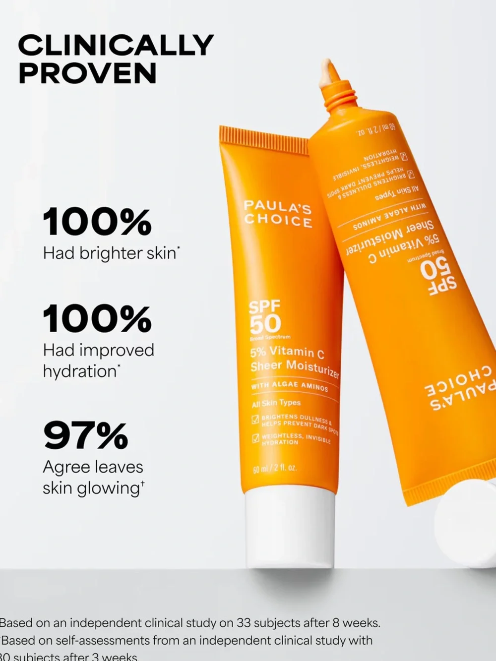 Paula's Choice 5% Vitamin C Sheer Facial Moisturizer SPF 50